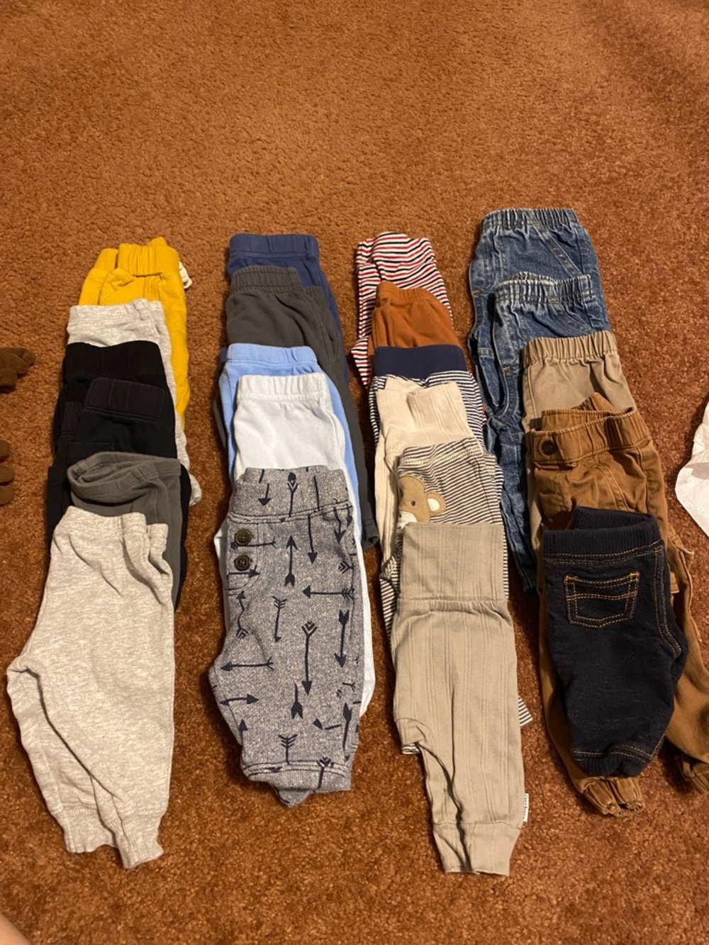 Baby Boy Bottoms NB-6Months